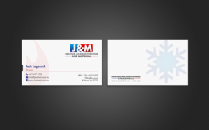 Business Card Design by chandrayaan.creative for Northern HVAC | Design: #7617514