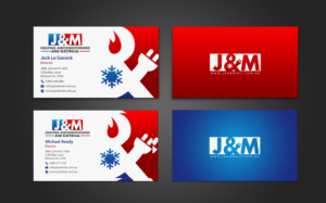 Business Card Design by chandrayaan.creative for Northern HVAC | Design: #7698887