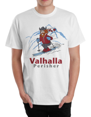T-shirt Design by Rockalight for Valhalla Perisher | Design: #7660078