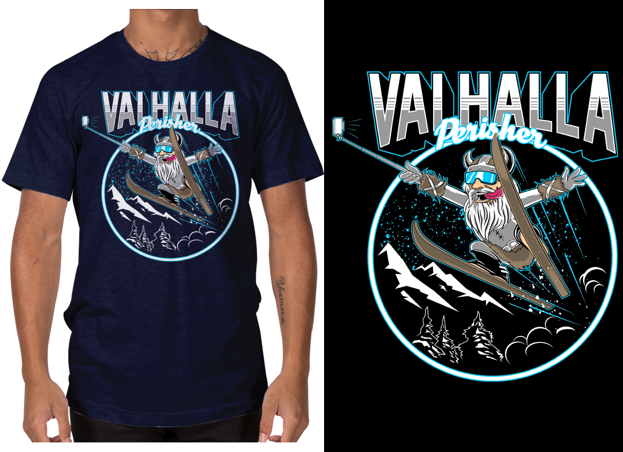 T-shirt Design by cithuwill for Valhalla Perisher | Design #7842419