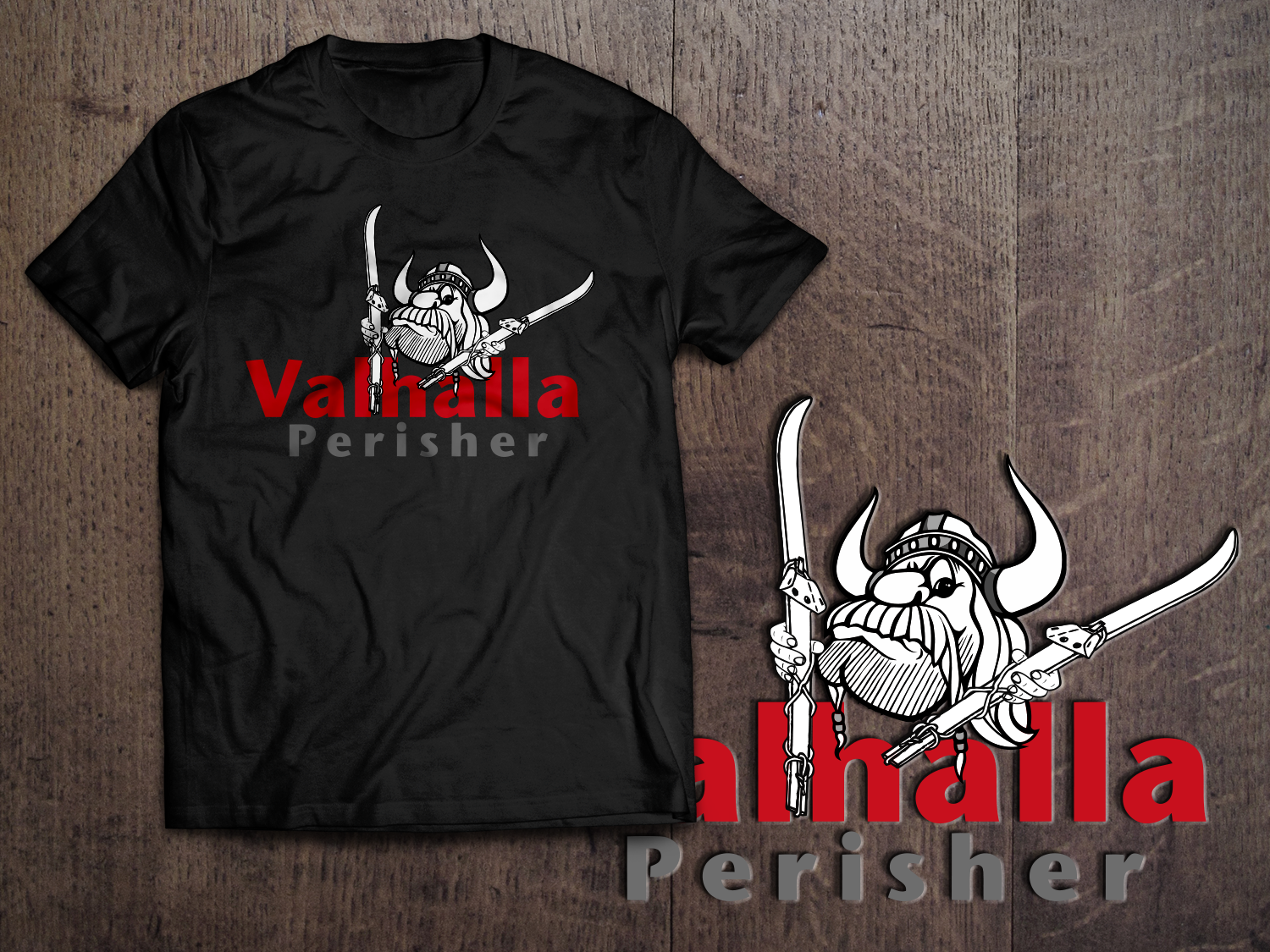 T-shirt Design by 99.degree for Valhalla Perisher | Design: #7809496