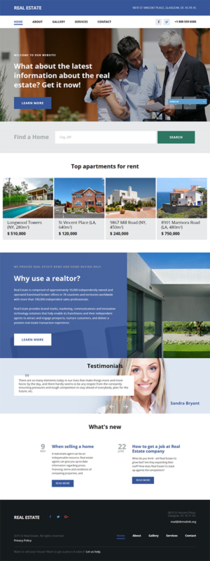Web Design by Zeeshan for this project | Design: #9212658