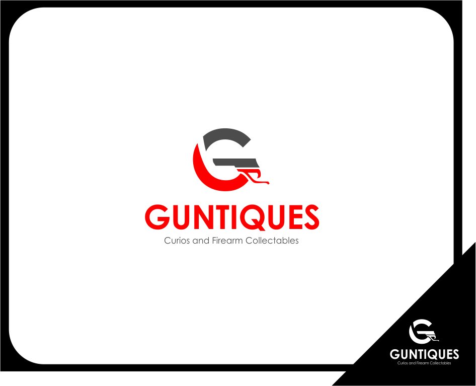 Logo Design by .Ashu. for Guntiques | Design #2105768