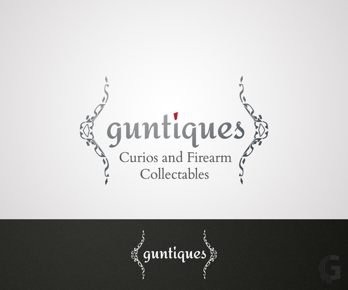 Logo Design by GenArt for Guntiques | Design #2434975