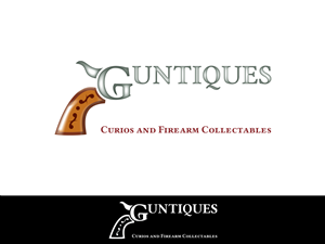 Logo Design by Skroll for Guntiques | Design #2060086