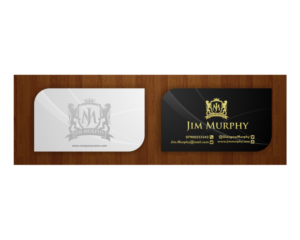 Jim Murphy's new business card | Visitenkarten-Design von lucrative