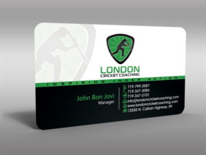 Logo Design by Hardcore Design for London Cricket Coaching | Design: #7675441