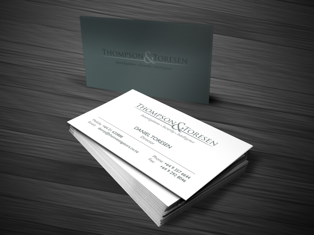 Letterhead Design by Atvento Graphics for Thompson and Toresen | Design #1913169