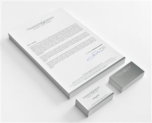 Letterhead Design by logodentity for Thompson and Toresen | Design: #1902177