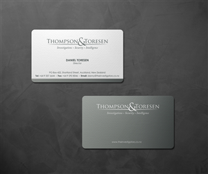 Letterhead Design by logodentity for Thompson and Toresen | Design: #1902183
