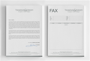 Letterhead Design by logodentity for Thompson and Toresen | Design: #1902185