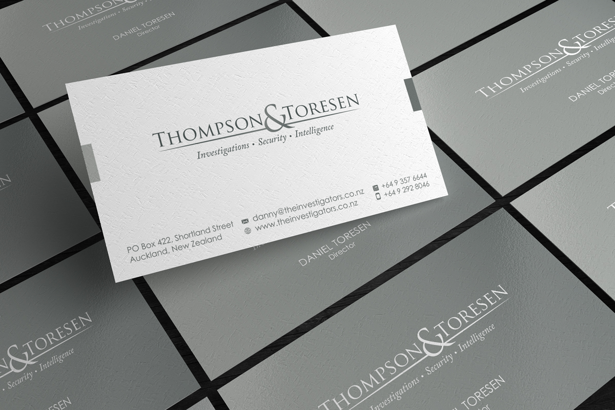 Letterhead Design by logodentity for Thompson and Toresen | Design #1902187