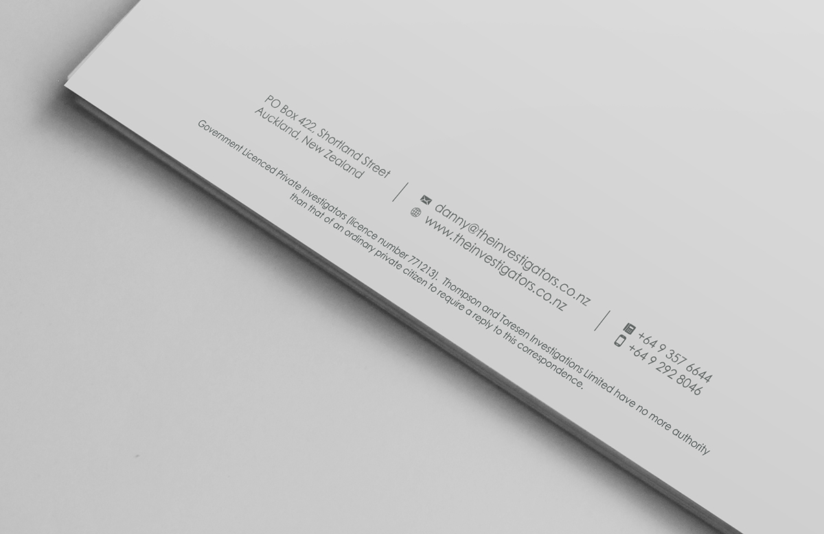 Letterhead Design by logodentity for Thompson and Toresen | Design #1918385