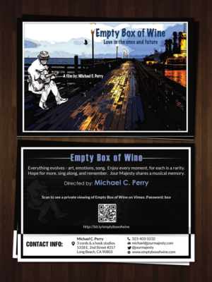 Postcard Design by debdesign for Jour Majesty Music | Design: #7601620