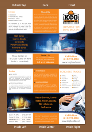 Brochure Design by meet007 for this project | Design: #7680544