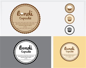 Logo-Design von Ilaria Grieco für Bondi Cupcake | Design: #1937051