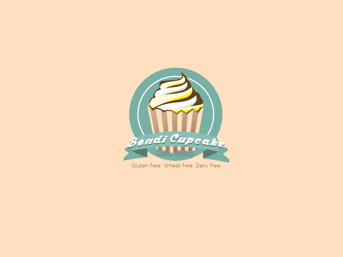 Logo Design by Seamus Radu for Bondi Cupcake | Design #1900336