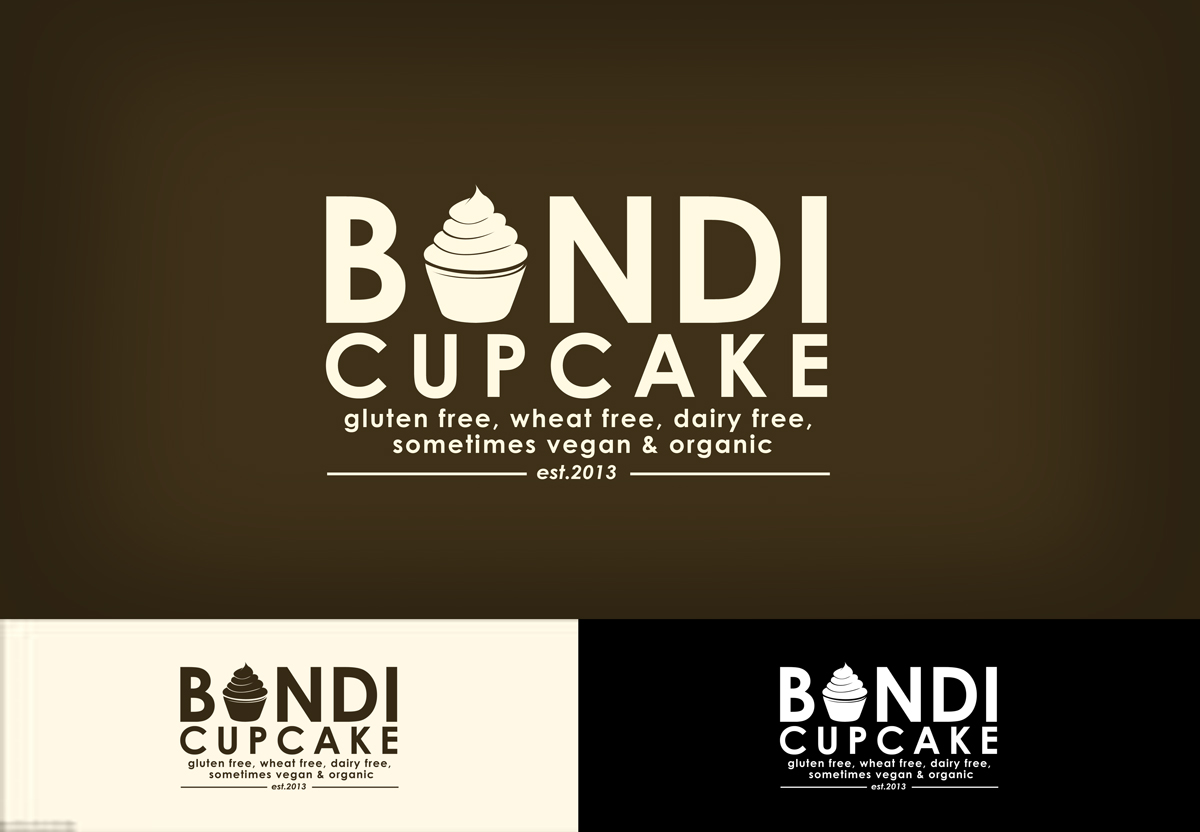 Logo Design by Robby SC for Bondi Cupcake | Design #1916887