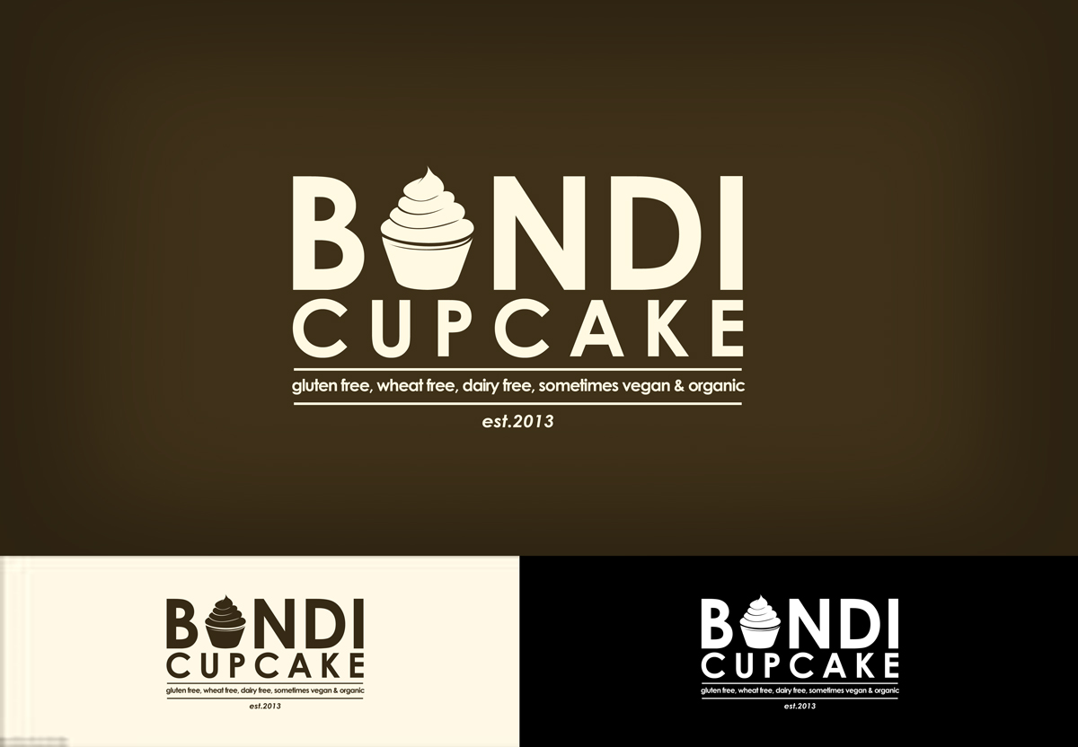 Logo Design by Robby SC for Bondi Cupcake | Design #1916888