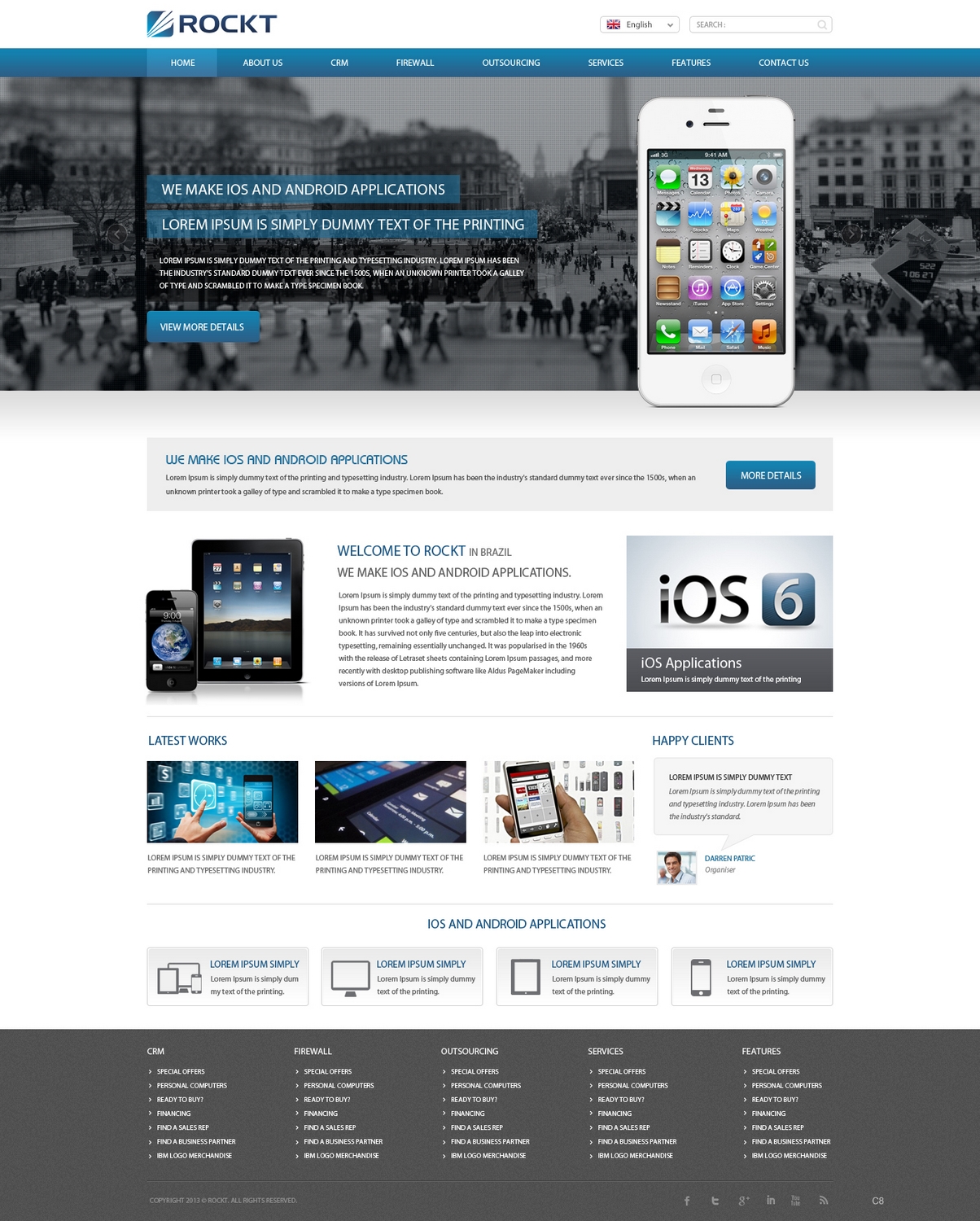 Web Design by pb for Rockt | Design #1894060