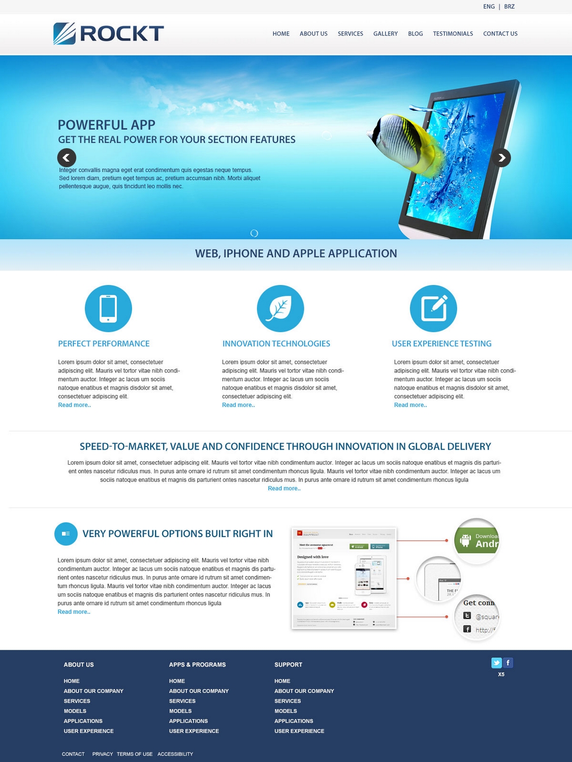 Diseño Web por pb para Rockt | Diseño #1900415