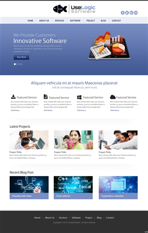 Wordpress Design by pb for this project | Design: #1995576