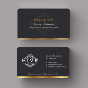 Business Card Design by INDIAN_Ashok for HIVE AUSTRALIA | Design: #7579811