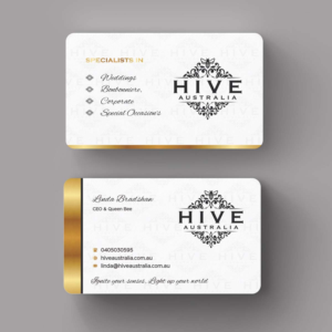 Business Card Design by INDIAN_Ashok for HIVE AUSTRALIA | Design: #7579815