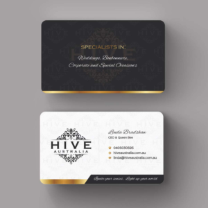 Business Card Design by INDIAN_Ashok for HIVE AUSTRALIA | Design: #7579817
