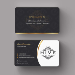 Business Card Design by INDIAN_Ashok for HIVE AUSTRALIA | Design: #7579820
