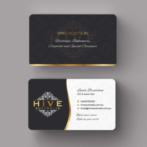 Business Card Design by INDIAN_Ashok for HIVE AUSTRALIA | Design: #7579824