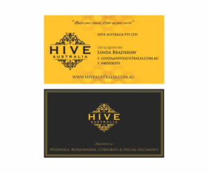 Business Card Design by Cut and Glue for HIVE AUSTRALIA | Design: #7612513