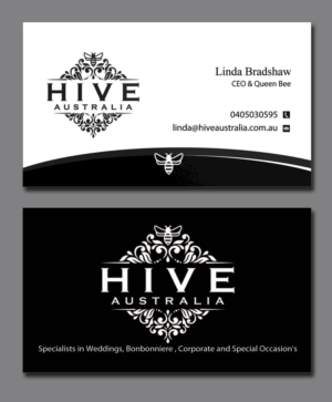 Diseño de Tarjeta de Presentación por Lanka Ama para HIVE AUSTRALIA | Diseño: #7582156