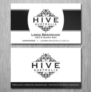 Business Card Design by Lanka Ama for HIVE AUSTRALIA | Design: #7582178