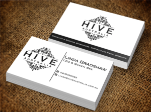 Business Card Design by Lanka Ama for HIVE AUSTRALIA | Design: #7582181