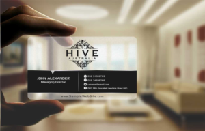 Business Card Design by szabist for HIVE AUSTRALIA | Design: #7592191