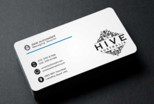 Business Card Design by szabist for HIVE AUSTRALIA | Design: #7594741