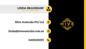 Business Card Design by Himanshi10 for HIVE AUSTRALIA | Design: #7583221