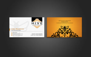 Business Card Design by Brand aid for HIVE AUSTRALIA | Design: #7581151