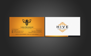 Business Card Design by Brand aid for HIVE AUSTRALIA | Design: #7581154