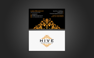 Business Card Design by Brand aid for HIVE AUSTRALIA | Design: #7581158