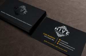 Business Card Design by Brand aid for HIVE AUSTRALIA | Design #7585147