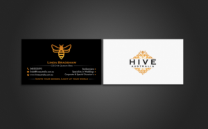Business Card Design by chandrayaan.creative for HIVE AUSTRALIA | Design #7613829