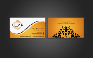 Business Card Design by chandrayaan.creative for HIVE AUSTRALIA | Design: #7613843