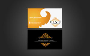 Business Card Design by chandrayaan.creative for HIVE AUSTRALIA | Design: #7613846