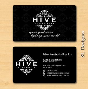 Business Card Design by SL Designer for HIVE AUSTRALIA | Design: #7578345