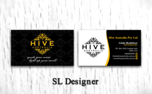 Business Card Design by SL Designer for HIVE AUSTRALIA | Design: #7578845