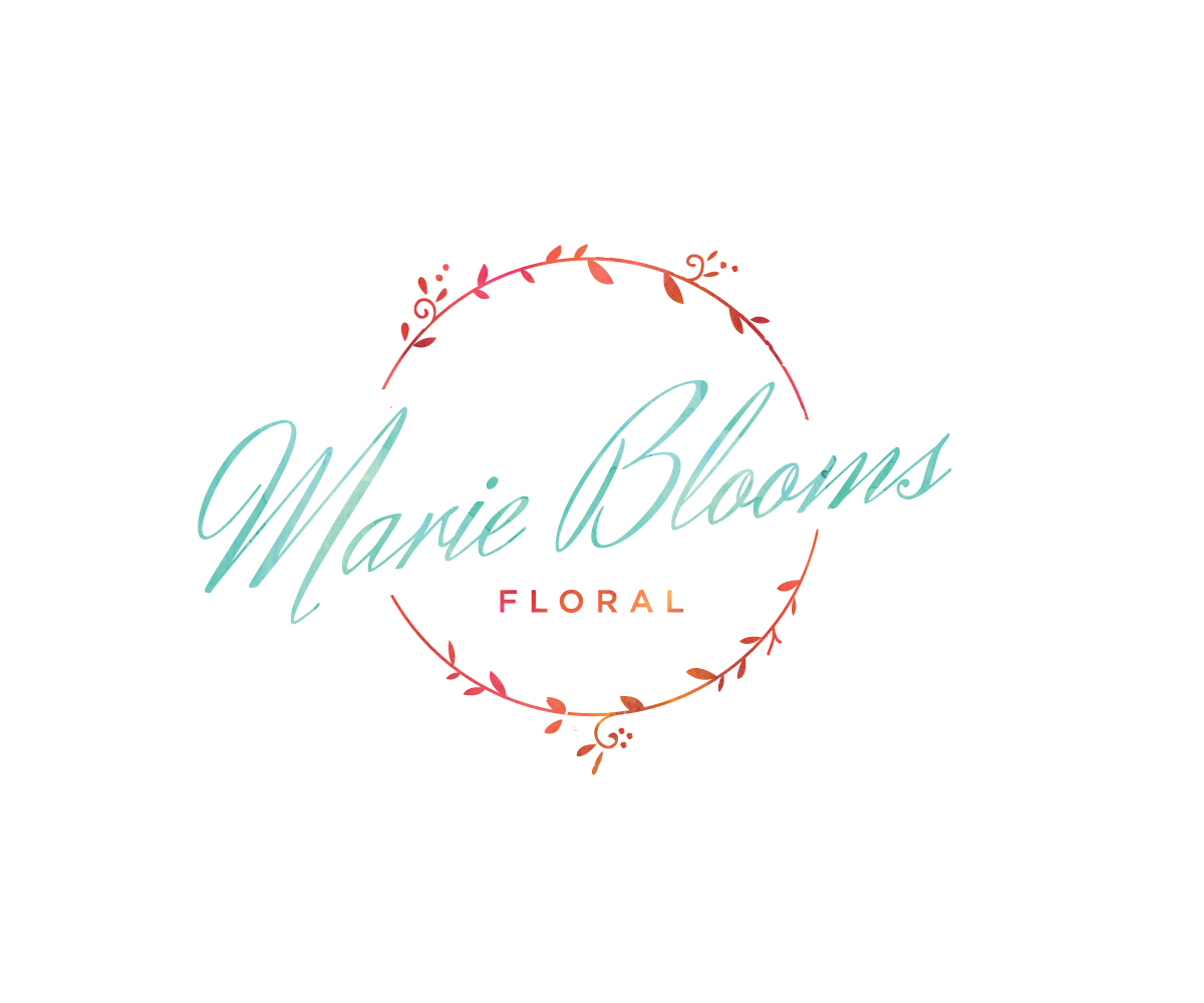 Diseño de Logo por ATDias para Marie Blooms Floral | Diseño #8015274
