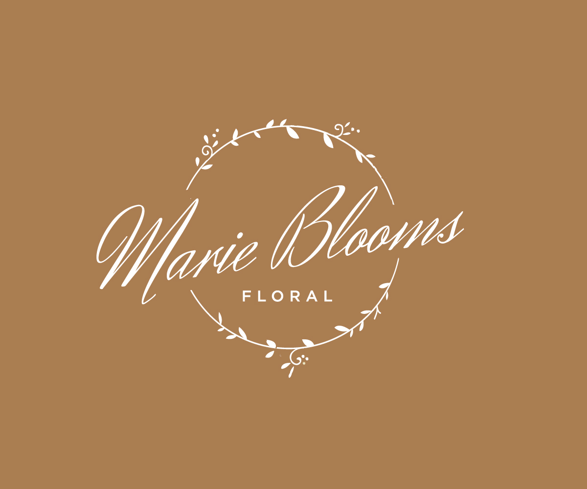Logo Design by ATDias for Marie Blooms Floral | Design #8015277
