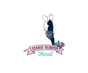 Logo Design by at-as for Marie Blooms Floral | Design #8009741